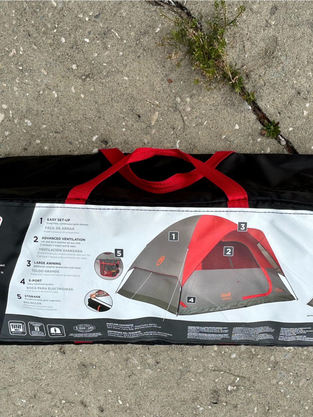 Camping bundle. All new, unopened and unused, outside of blue sleeping pad.